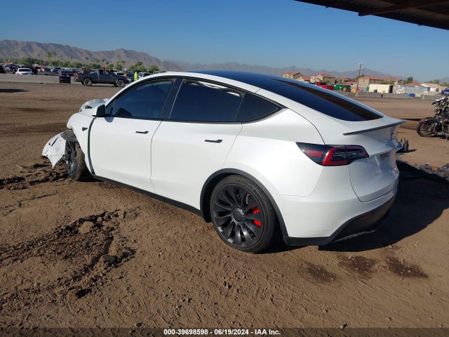 2022 TESLA MODEL Y 7SAYGDEF6NF409540 Photo 2
