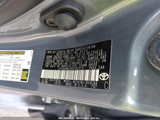 Toyota COROLLA LE 2024 5YFB4MDE6RP162373 Image 9