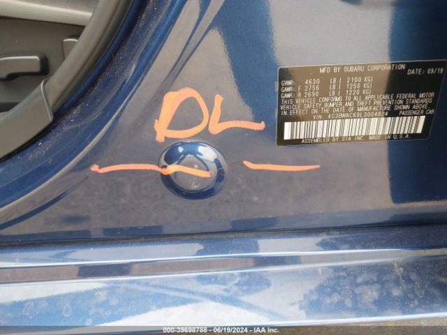4S3BWAC69L3004824 Subaru Legacy Premium