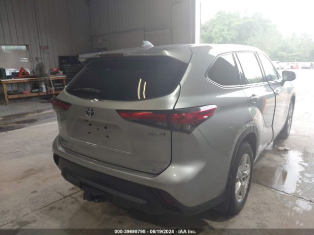 5TDBBRCH7MS066797 Toyota Highlander Hybrid Le