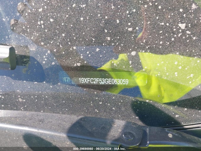 Honda Civic Lx 2016 19XFC2F53GE063059 Image 9