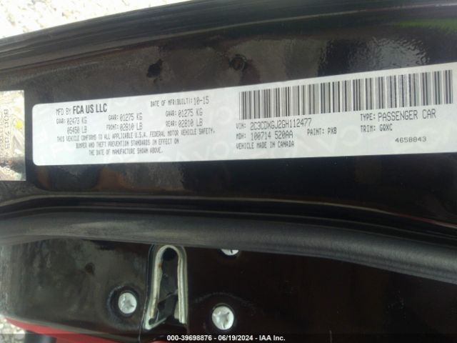 2C3CDXGJ2GH112477 Dodge Charger R/t Scat Pack