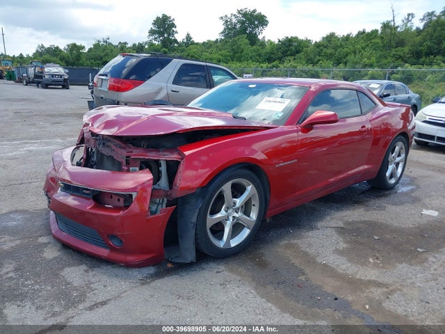 Chevrolet Camaro 2lt 2014 2G1FC1E34E9143744 Image 2