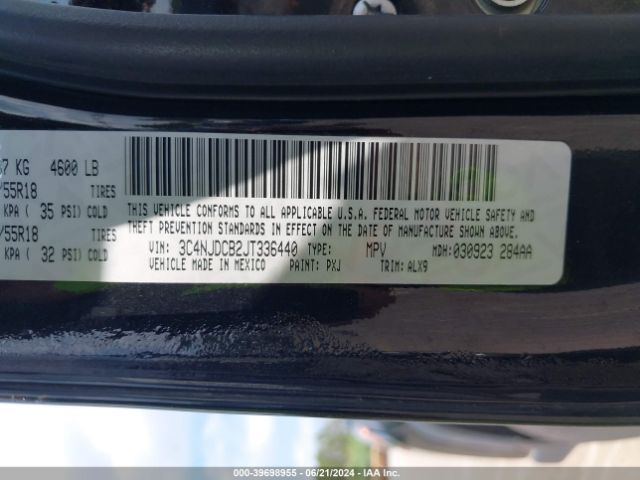 3C4NJDCB2JT336440 Jeep Compass Limited 4x4