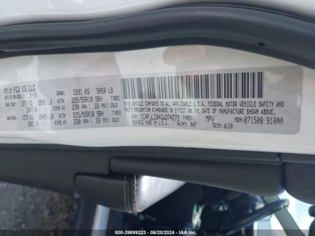 1C4PJLDB4GW374272 Jeep Cherokee High Altitude