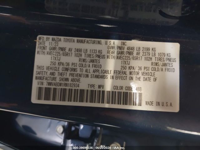 7MMVABDM1RN182934 Mazda Cx-50 2.5 S Premium