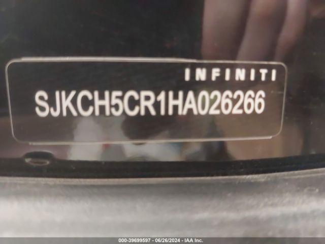 SJKCH5CR1HA026266 Infiniti Qx30 Premium