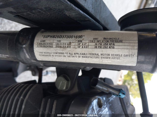 2007 VICTORY MOTORCYCLES HAMMER 5VPHB26D373001690 Photo 9