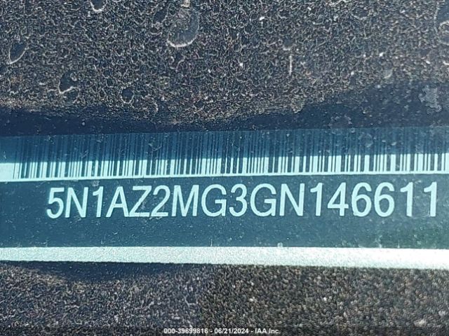 5N1AZ2MG3GN146611 Nissan MURANO S