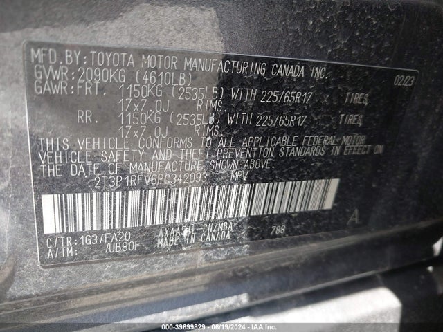 Toyota Rav4 Xle 2023 2T3P1RFV6PC342093 Image 9