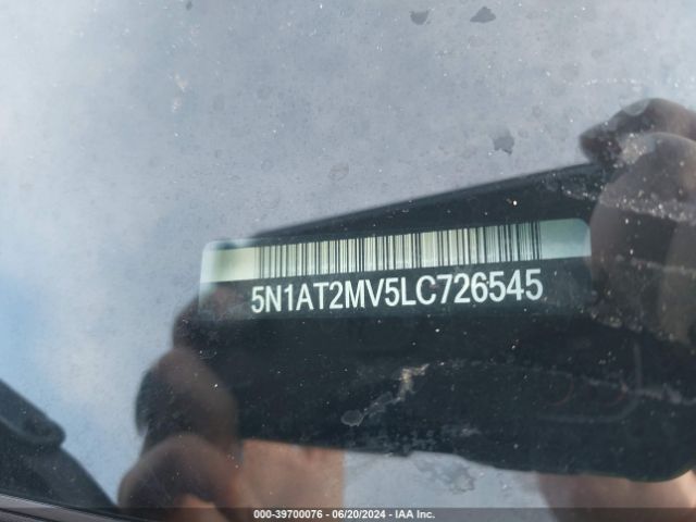 5N1AT2MV5LC726545 Nissan Rogue Sl Intelligent Awd