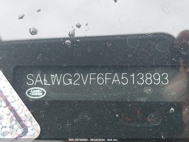 SALWG2VF6FA513893 Land Rover Range Rover Sport 3.0l V6 Supercharged Hse/3.0l V6 Supercharged Se