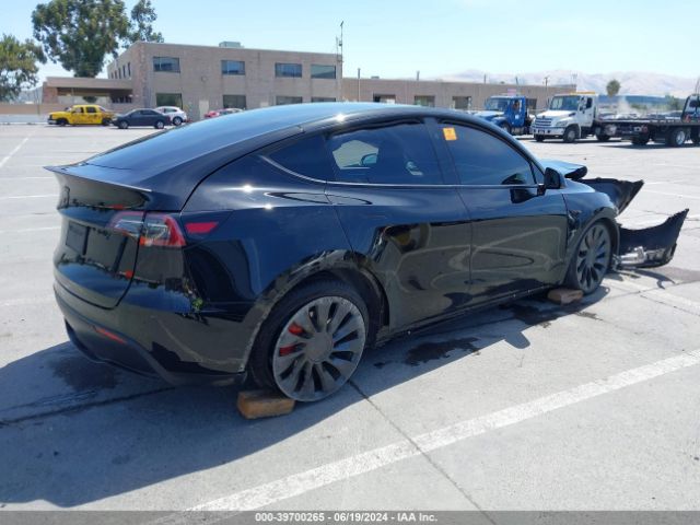 7SAYGDEFXPF976773 Tesla Model Y Awd/performance Dual Motor All-wheel Drive
