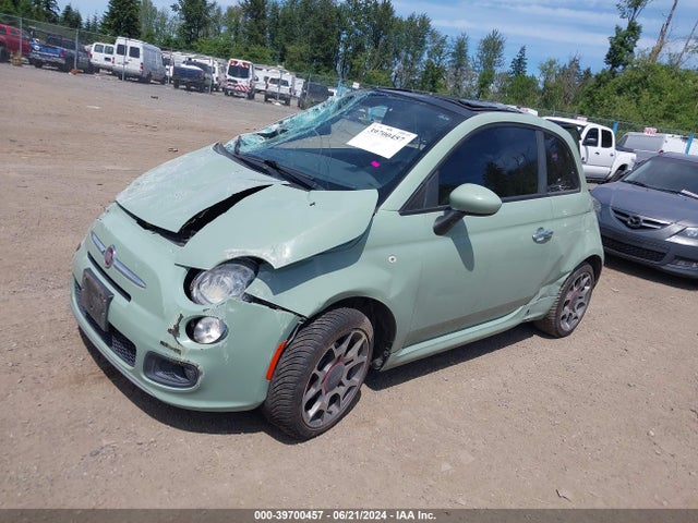 2013 FIAT 500 3C3CFFBR0DT651913 Photo 1