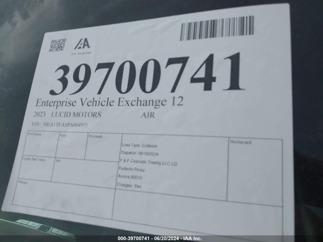 Lucid Air Touring 2023 50EA1TEA5PA004971 Image 7