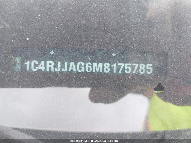 1C4RJJAG6M8175785 Jeep Grand Cherokee L Altitude 4x2