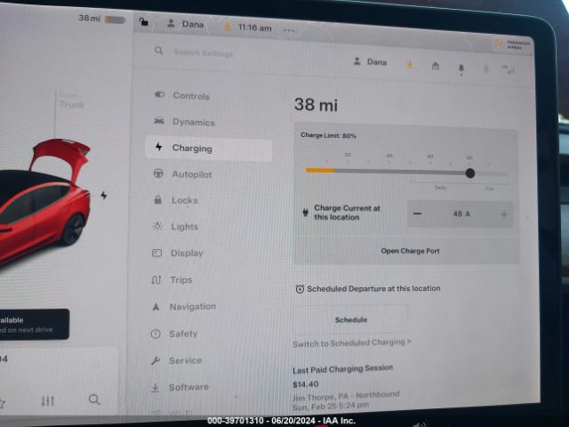 5YJ3E1EB9KF387201 Tesla Model 3 Long Range/performance