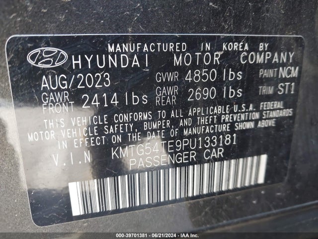 KMTG54TE9PU133181 Genesis G70 3.3t Rwd