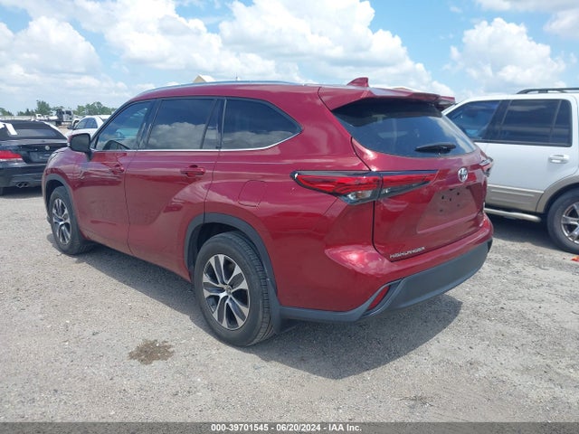 Toyota Highlander Xle 2021 5TDGZRAH7MS086908 Image 3