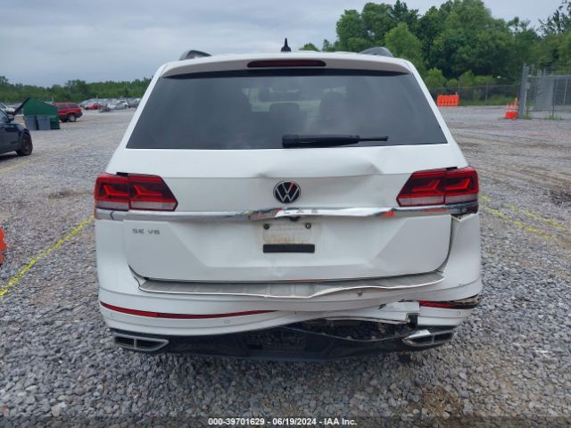 1V2PR2CA5MC532691 Volkswagen Atlas 3.6l V6 Se W/technology R-line