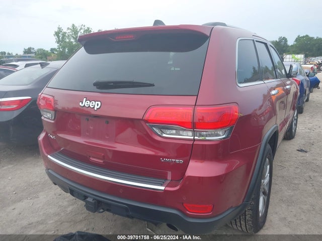 Продажа на аукционе авто 2014 Jeep Grand Cherokee Limited, vin: 1C4RJFBG0EC589249, номер лота: 39701758