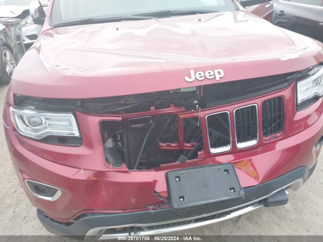Продажа на аукционе авто 2014 Jeep Grand Cherokee Limited, vin: 1C4RJFBG0EC589249, номер лота: 39701758