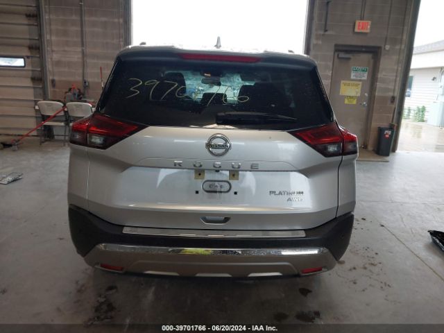 JN8AT3DD9MW306485 Nissan Rogue Platinum Intelligent Awd
