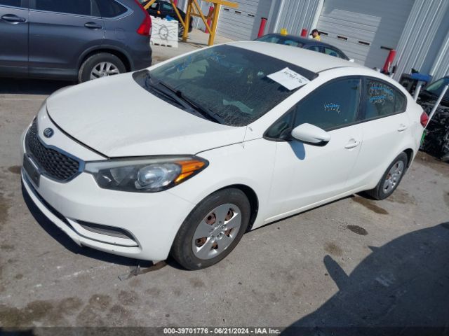 KNAFK4A69G5457396 KIA FORTE LX