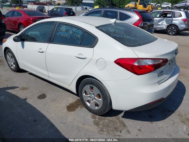 KNAFK4A69G5457396 KIA FORTE LX