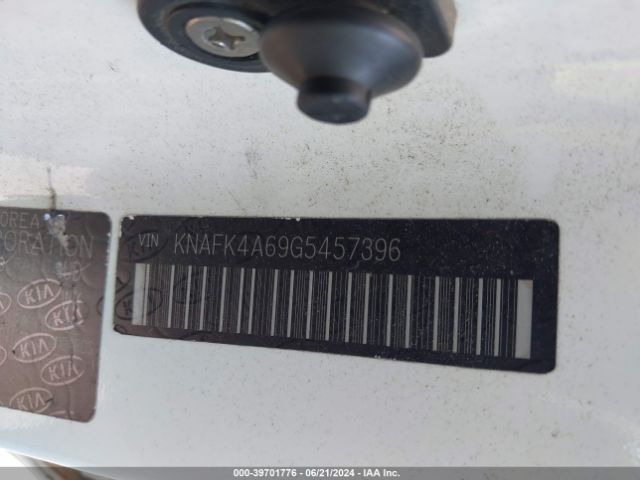 KNAFK4A69G5457396 KIA FORTE LX