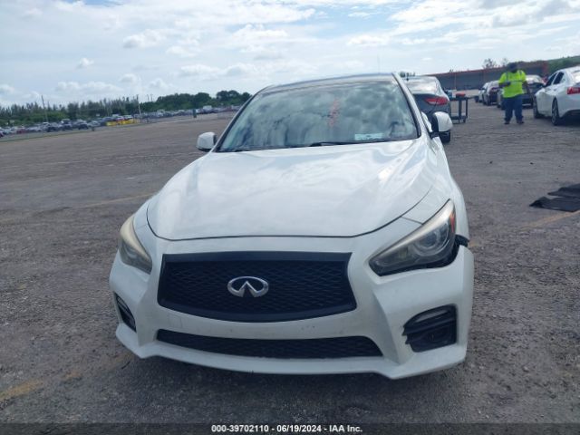JN1FV7APXGM421309 Infiniti Q50 3.0t Red Sport 400