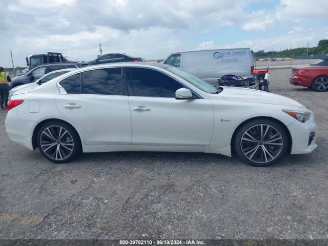 JN1FV7APXGM421309 Infiniti Q50 3.0t Red Sport 400