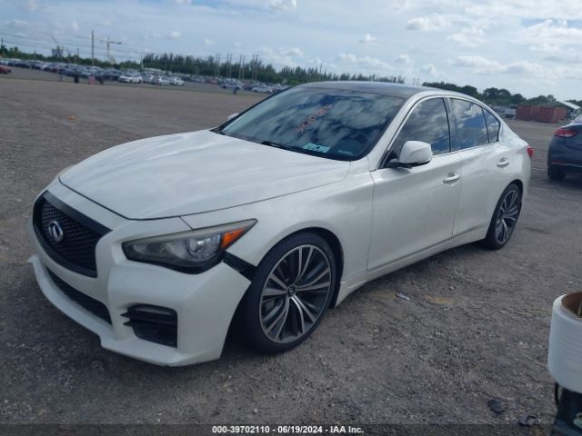 JN1FV7APXGM421309 Infiniti Q50 3.0t Red Sport 400
