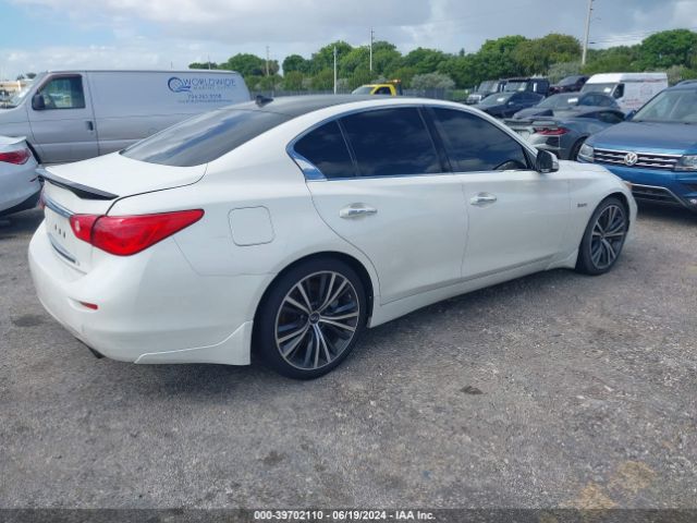 JN1FV7APXGM421309 Infiniti Q50 3.0t Red Sport 400