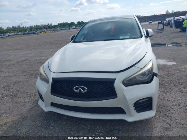 JN1FV7APXGM421309 Infiniti Q50 3.0t Red Sport 400