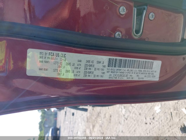1C4PJMLB9KD321367 Jeep Cherokee Altitude 4x4