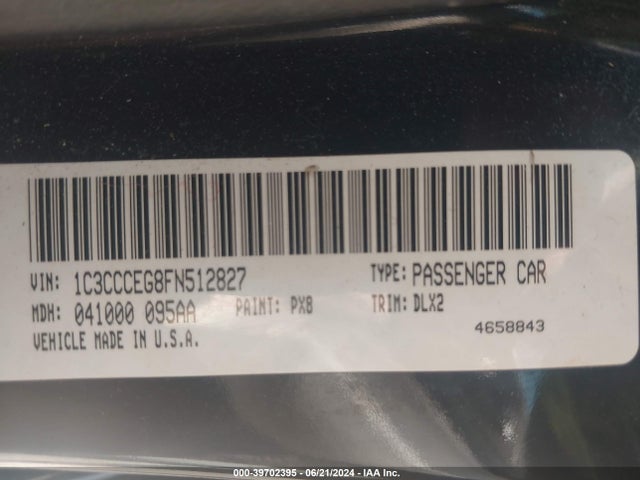 1C3CCCEG8FN512827 Chrysler 200 C