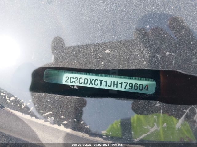 2C3CDXCT1JH179604 Dodge Charger R/t Rwd