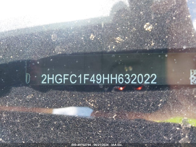 Honda Civic Ex-t 2017 2HGFC1F49HH632022 Image 9