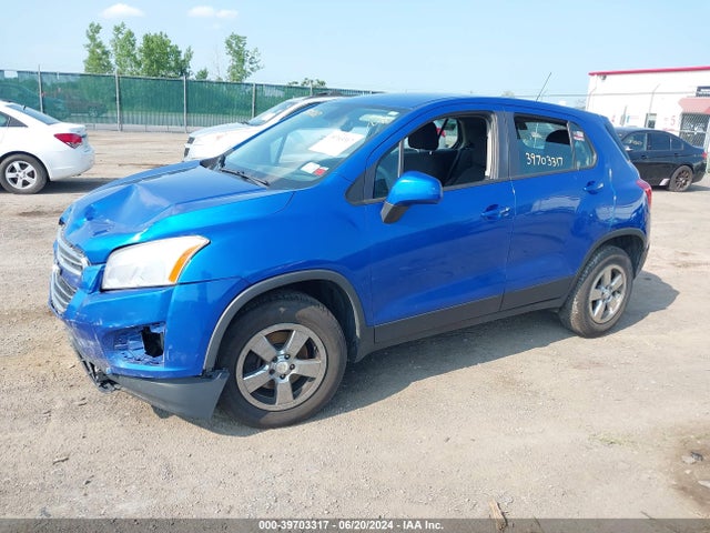 Chevrolet Trax 1ls 2015 KL7CJPSB9FB195348 Image 2