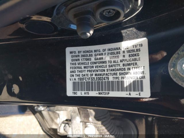 19XFC1F32LE002479 Honda CIVIC EX