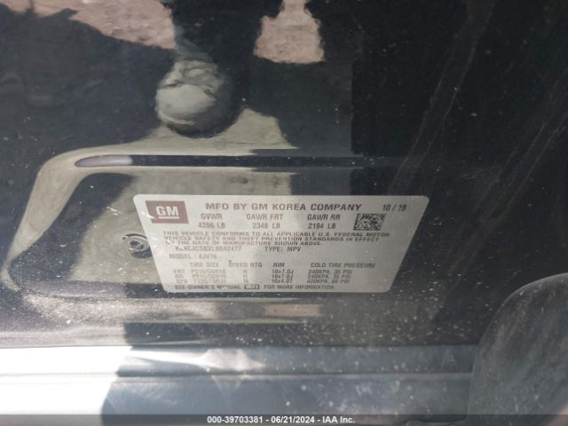 KL4CJCSBXLB042477 Buick Encore Fwd Essence