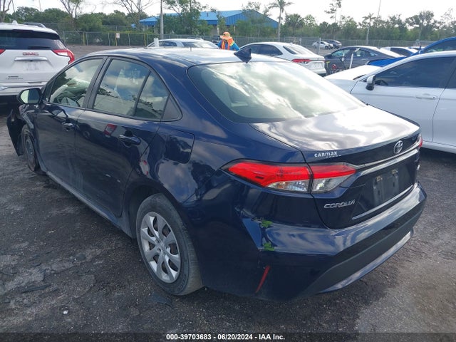 Toyota COROLLA LE 2020 JTDEPRAEXLJ033120 Image 3