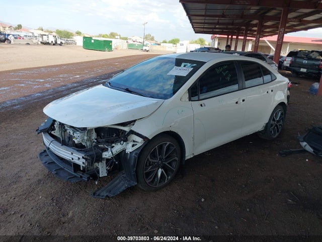 Toyota COROLLA SE 2021 5YFS4MCE1MP093456 Image 2
