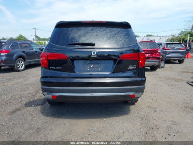 5FNYF6H06JB010706 Honda Pilot Elite