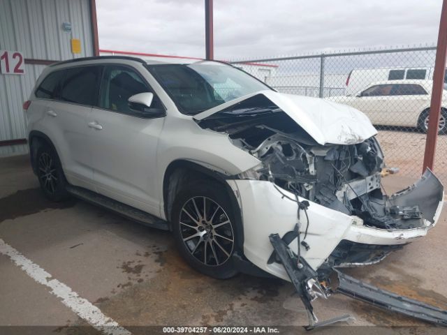5TDKZRFH5HS522888 Toyota Highlander Se
