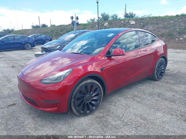 2024 TESLA MODEL Y 7SAYGDEF7RA282834 Photo 1