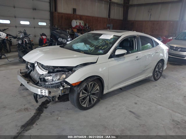 Honda Civic Ex-l 2017 2HGFC1F74HH652219 Image 2