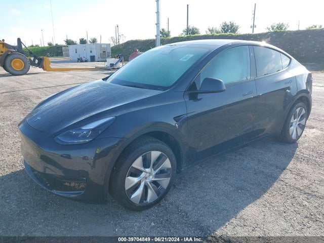 2024 TESLA MODEL Y 7SAYGDEE4RA283088 Photo 1