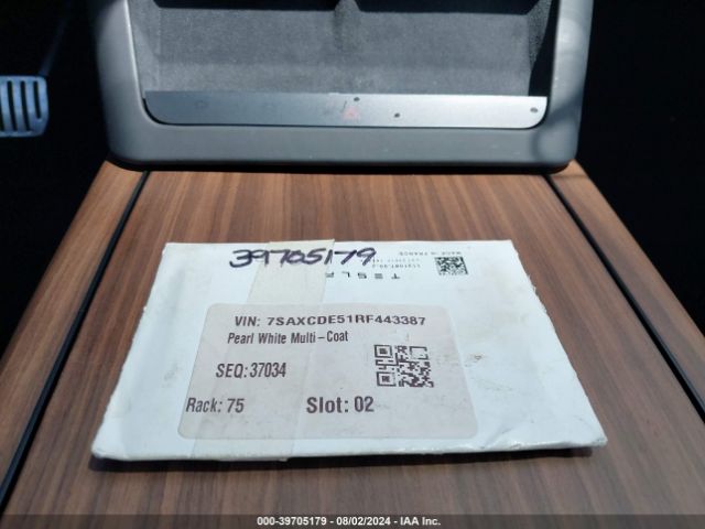 7SAXCDE51RF443387 Tesla Model X Long Range